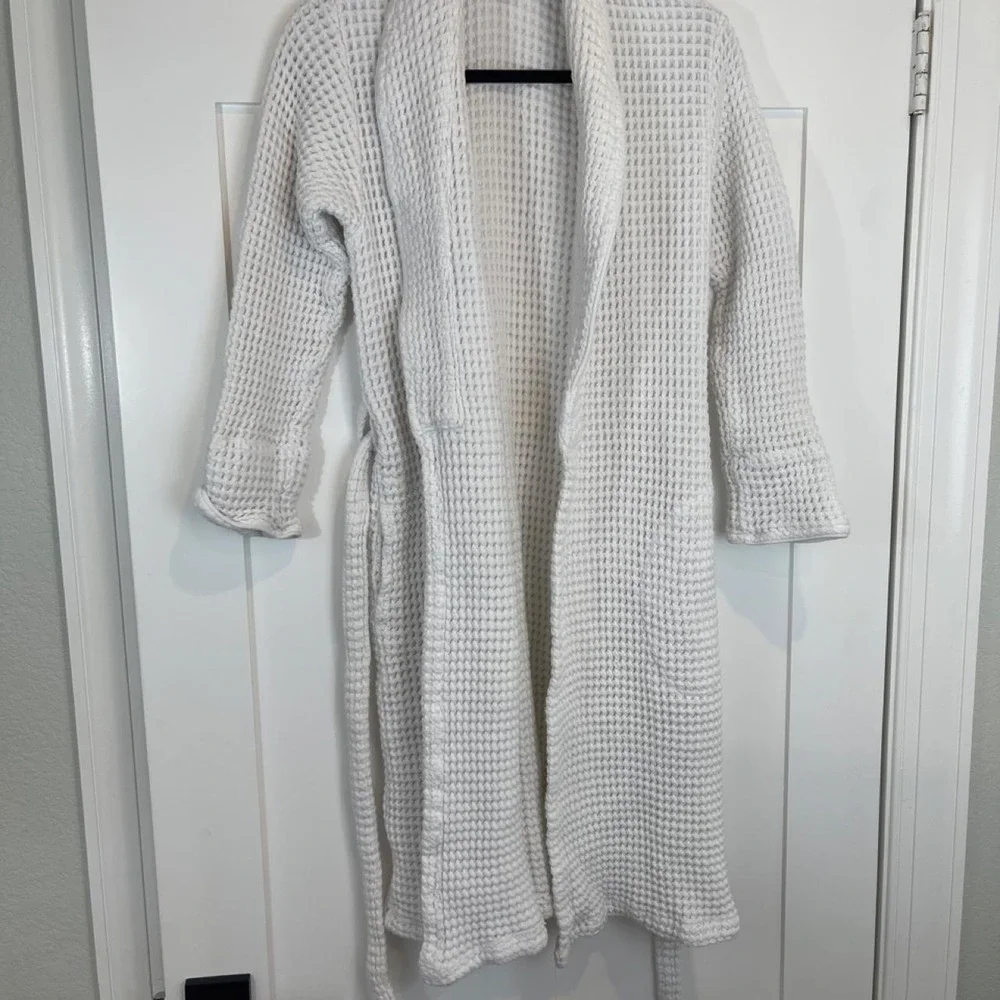 Brooklinen white waffle